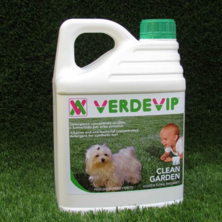 Detergente Erba-Finta - Battericida igenizzante, al profumo di Fieno. Antistatico - Lt. 5 Resa 350 mq.