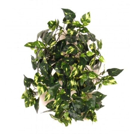 Pothos Artificiale Foglie Variegate Resistente ai raggi UV