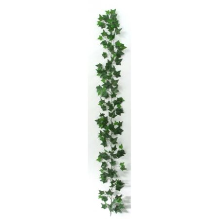 Filo Edera Artificiale verde 144 foglie cm. 180 - Resistente ai raggi U.V.