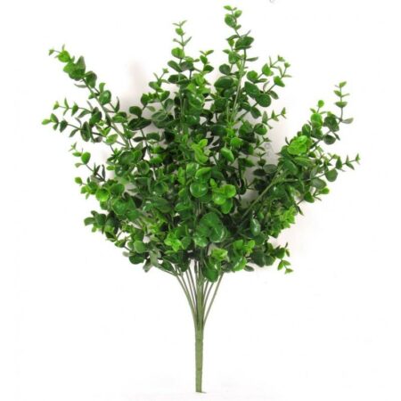 Eucalipto Cespuglio Foglie verde chiaro, Cm 47 Resistente ai raggi U.V.