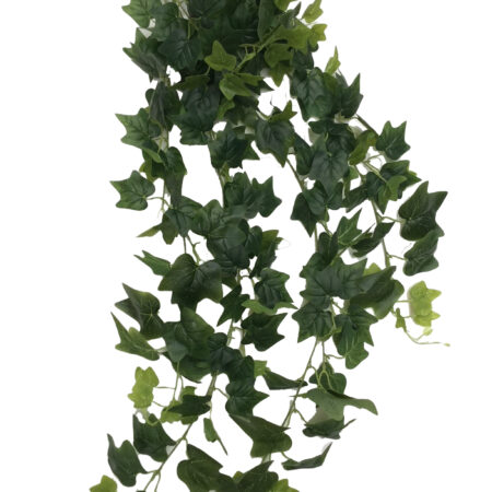 Edera cespuglio cadente artificiale verde, cm 110