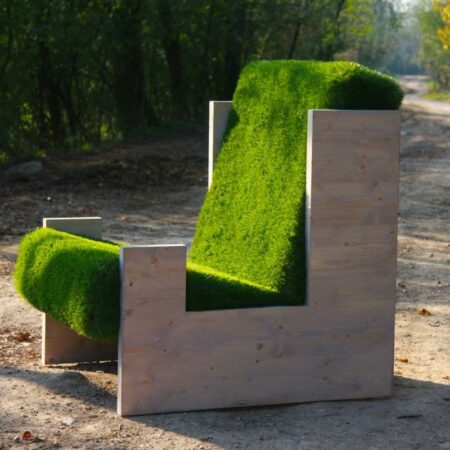 Poltrona ERBA/LEGNO cm . 110x95 H.90 - Design by Stefano Mazzucchetti