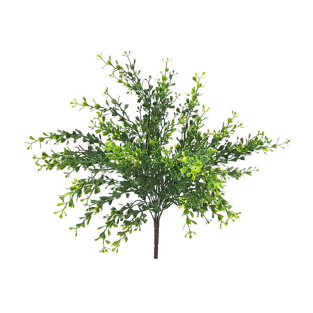 Mini Bosso Cespuglio Verde, cm. 42 Resistente ai raggi UV